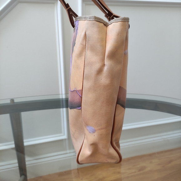 Vintage Anya Hindmarch printed Tote Bag 11x11x3.5" - Picture 5 of 16